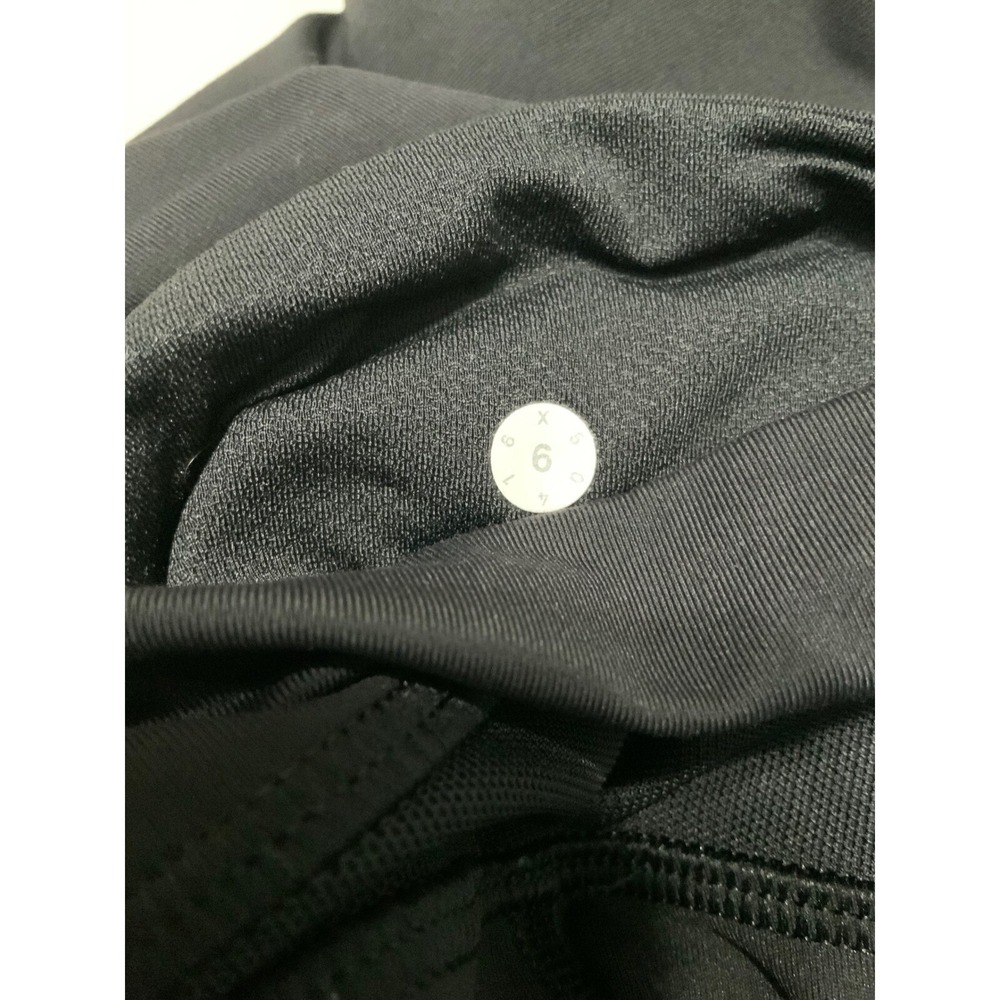 Lululemon Womens Invigorate Leggings sz 6 25" Mesh Black Activewear Athleisure - Picture 6 of 10